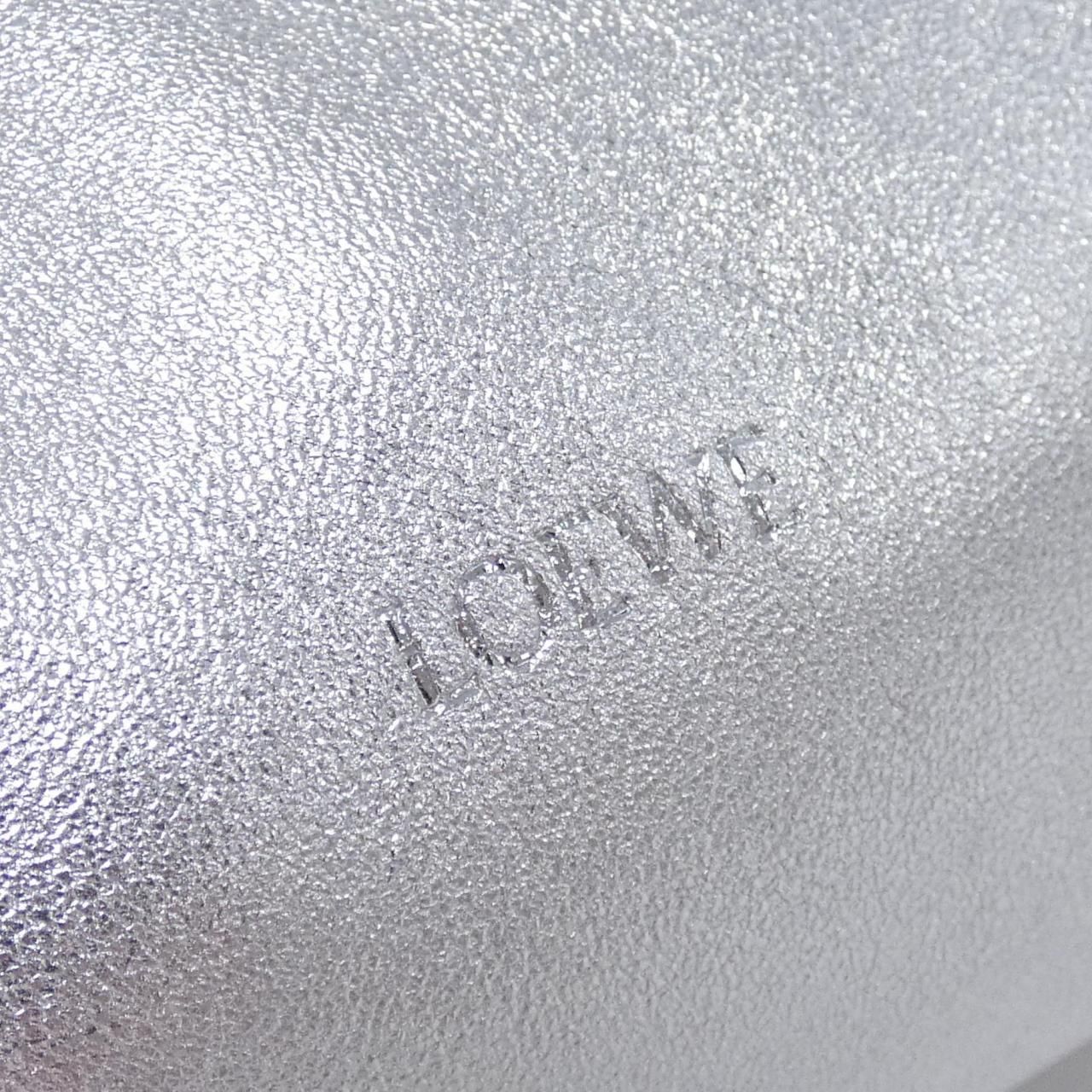 Loewe Flamenco Purse Handbag Silver — view 4