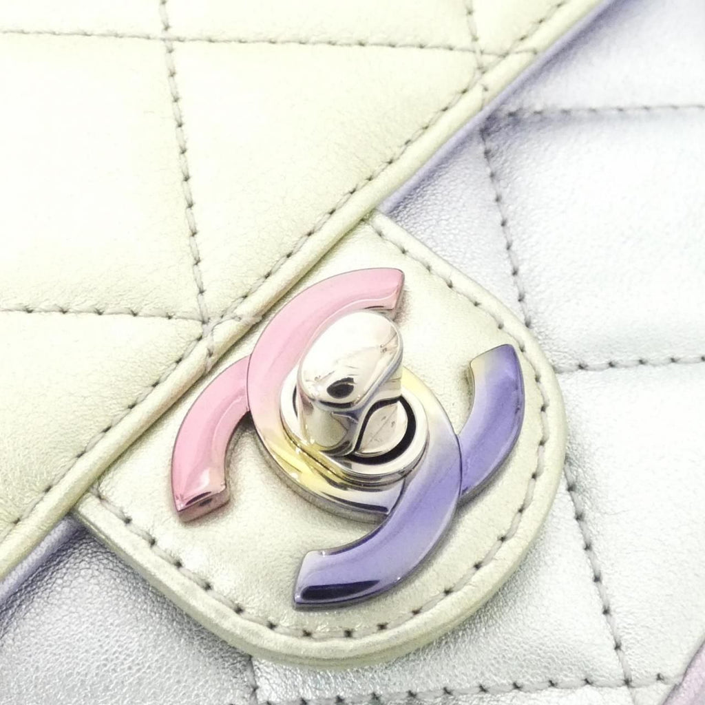 Chanel Bag Handbag Purple — view 7