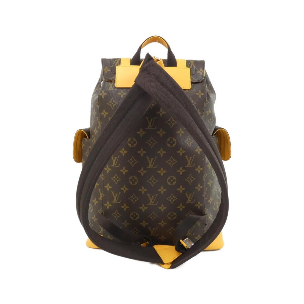 Louis Vuitton Monogram Macassar Christopher MM Backpack — view 2