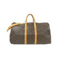 Louis Vuitton Monogram Keepall Bandouliere 55 cm Boston