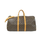 Louis Vuitton Monogram Keepall Bandouliere 55 cm Boston