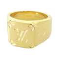 Louis Vuitton Signet Ring Monogram