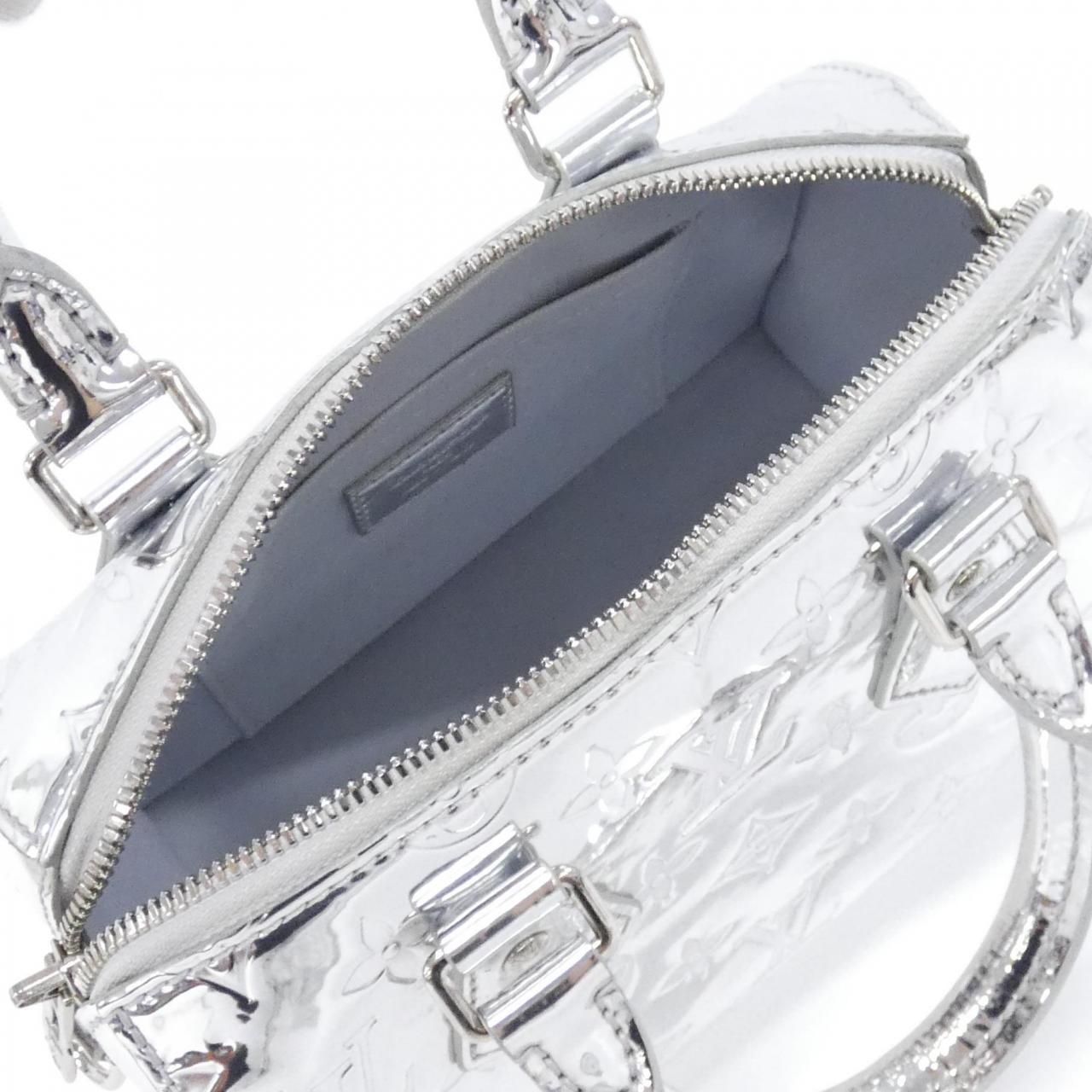Louis Vuitton Monogram Miroir Speedy Bandouliere 20 cm Boston — view 6