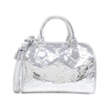 Louis Vuitton Monogram Miroir Speedy Bandouliere 20 cm Boston