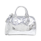 Louis Vuitton Monogram Miroir Speedy Bandouliere 20 cm Boston