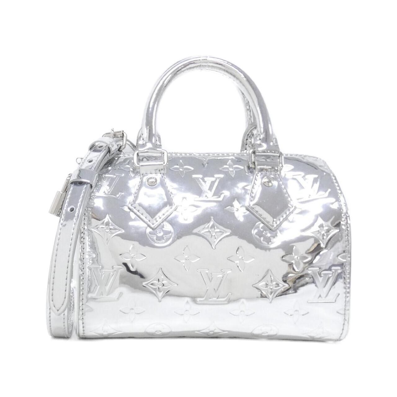 Louis Vuitton Monogram Miroir Speedy Bandouliere 20 cm Boston