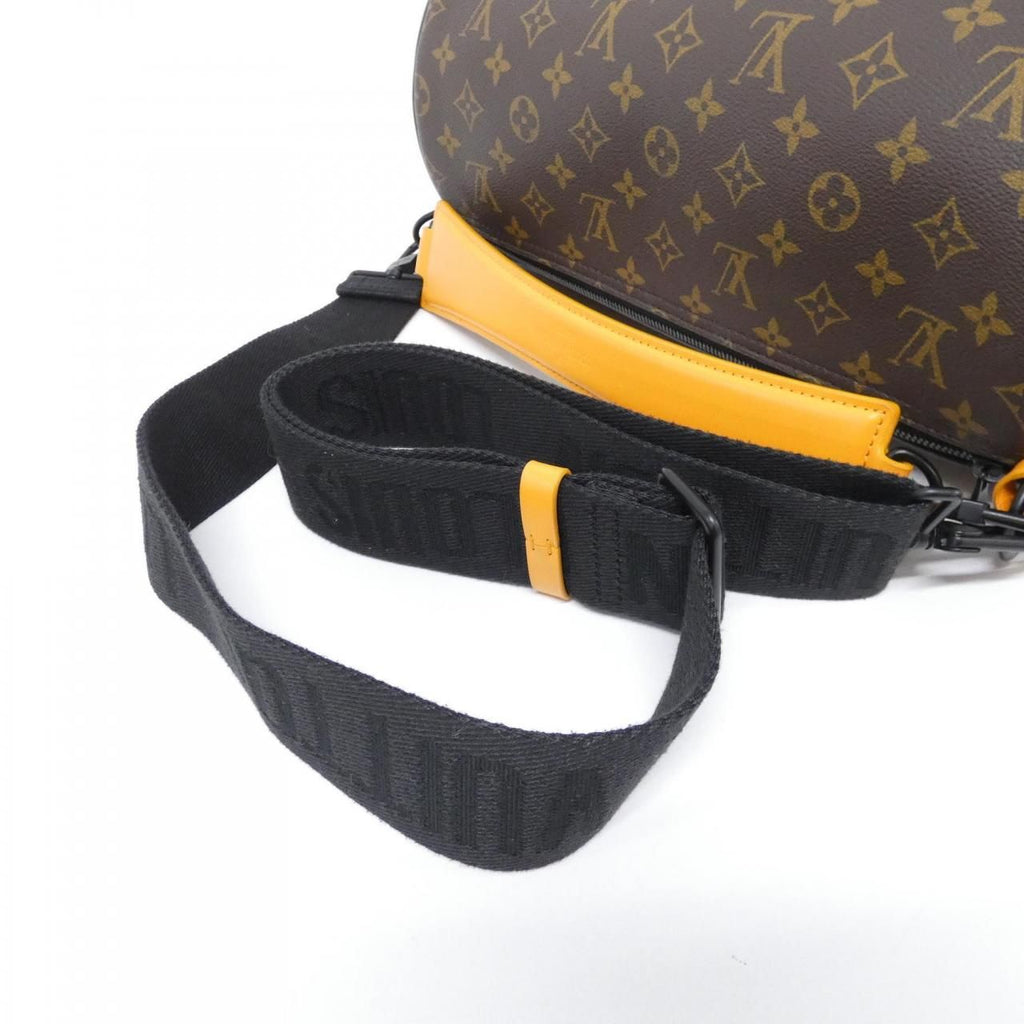 Louis Vuitton Monogram Macassar Soft Polochon Shoulder — view 5