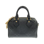 Louis Vuitton Monogram Empreinte Speedy Bandouliere 20 cm Boston