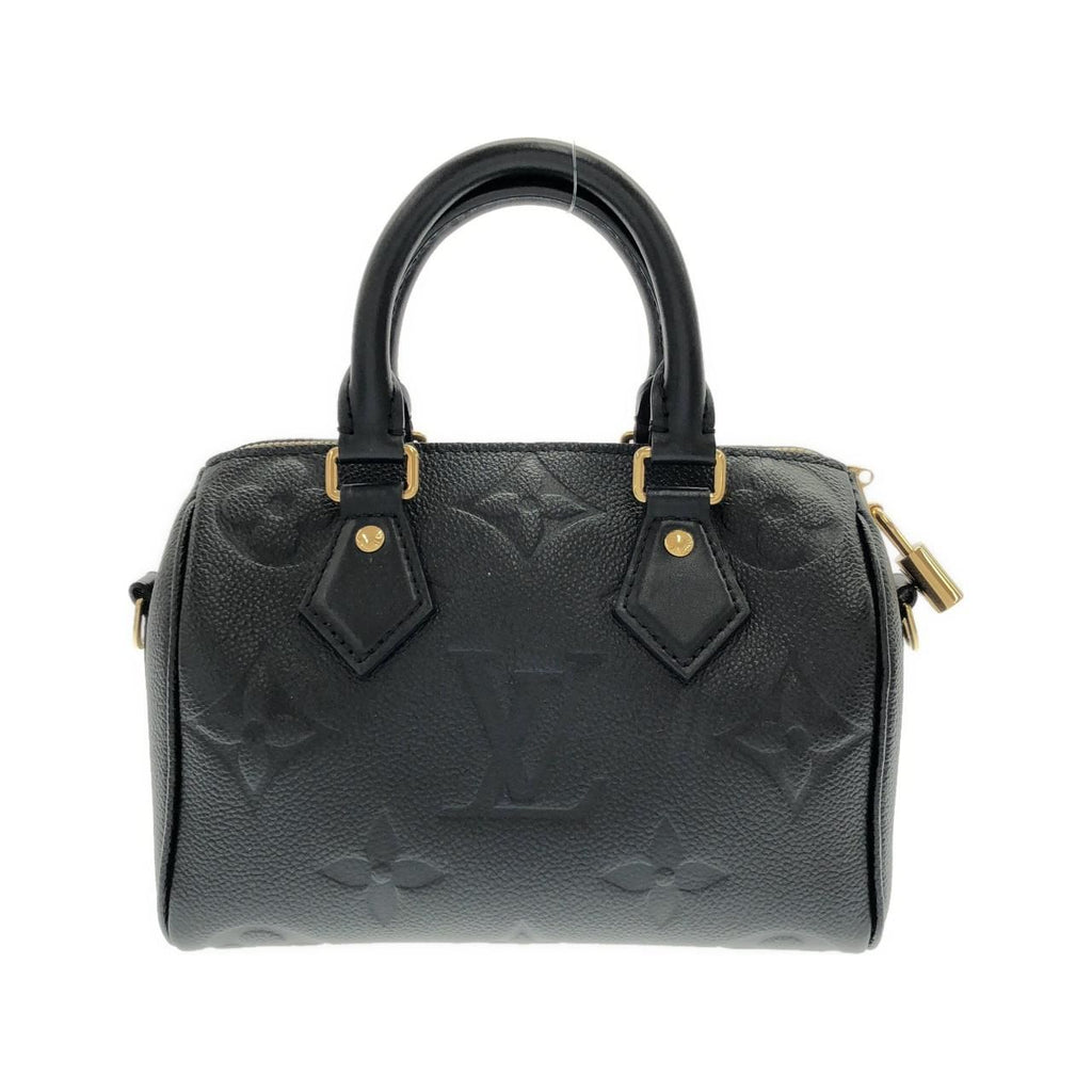 Louis Vuitton Monogram Empreinte Speedy Bandouliere 20 cm Boston — view 2