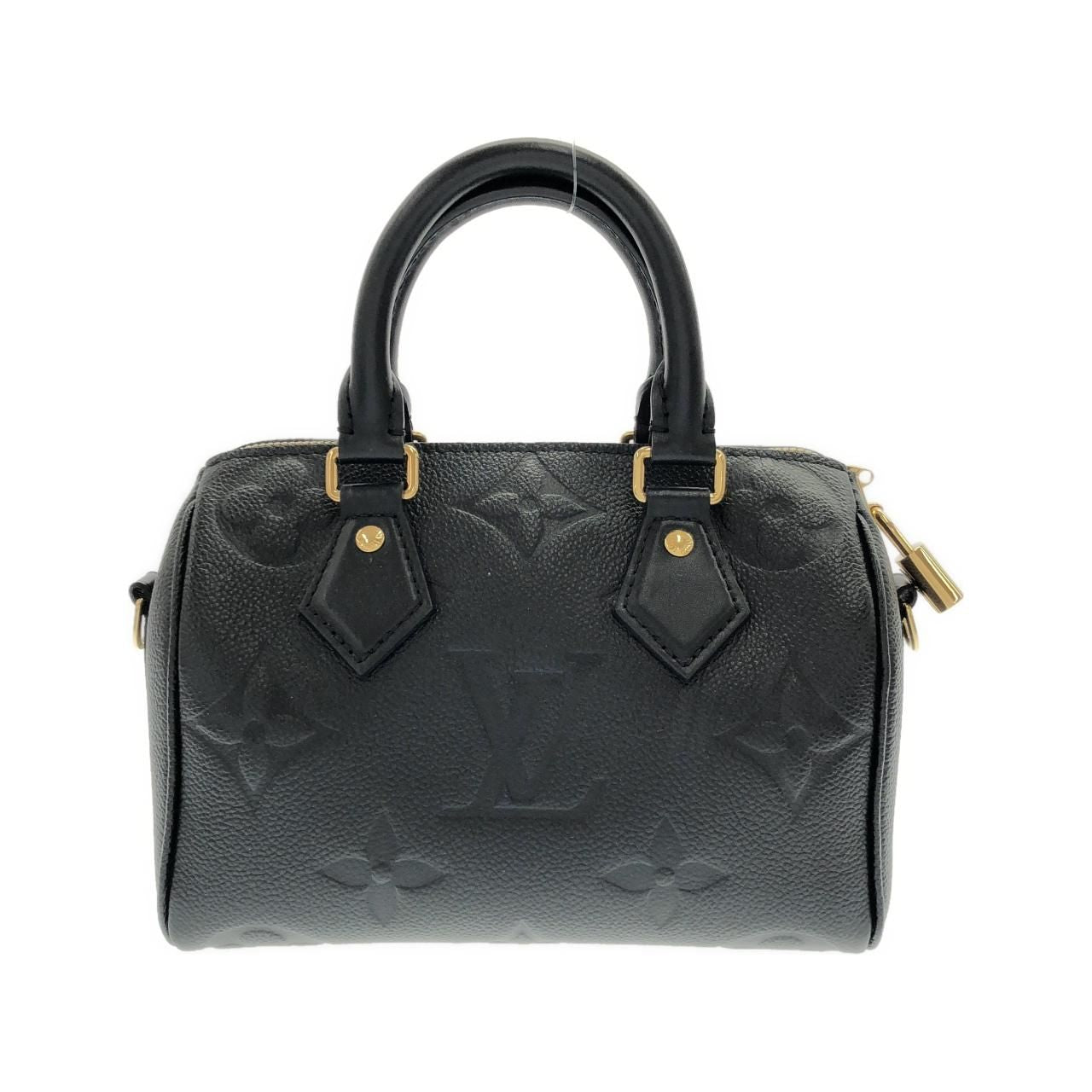 Louis Vuitton Monogram Empreinte Speedy Bandouliere 20 cm Boston — view 2