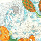 Hermes Cosmographia Universalis Carre Shawl Scarf — view 4