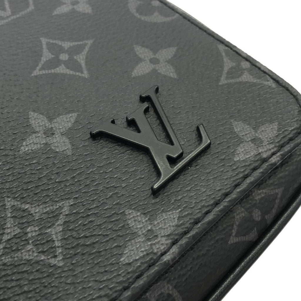 Louis Vuitton Monogram Eclipse District PM Shoulder — view 4