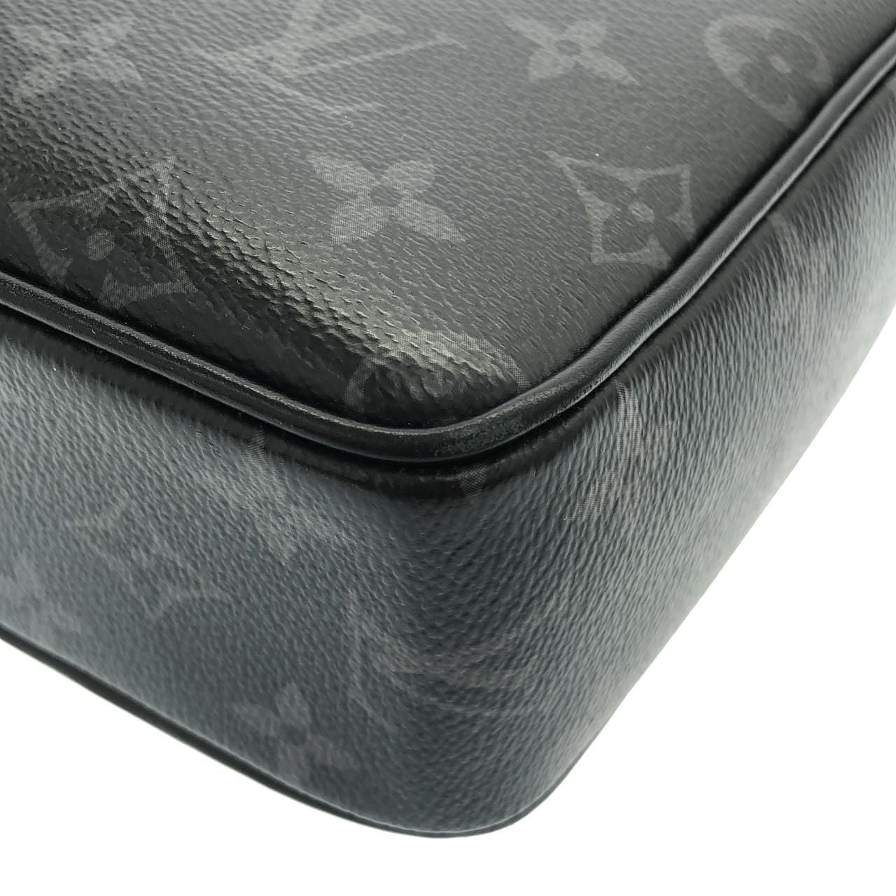 Louis Vuitton Monogram Eclipse District PM Shoulder — view 3