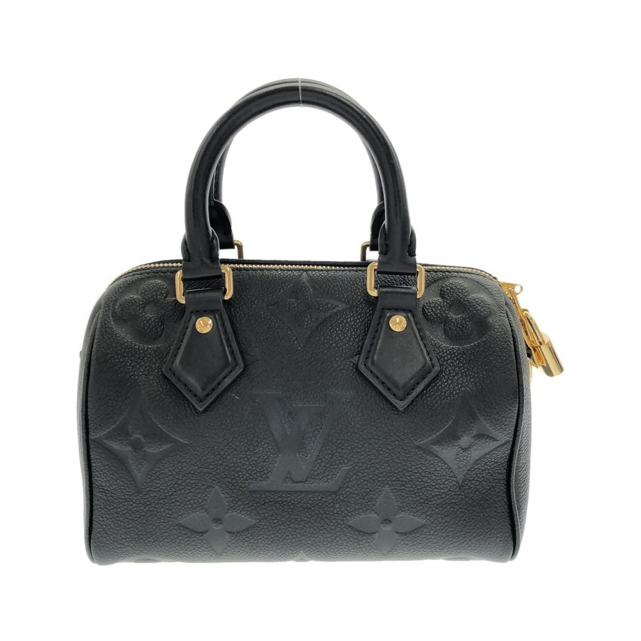 Louis Vuitton Monogram Empreinte Speedy Bandouliere 20 cm Boston — view 2