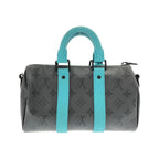 Louis Vuitton Monogram Eclipse Reverse Keepall Bandouliere Boston — view 2
