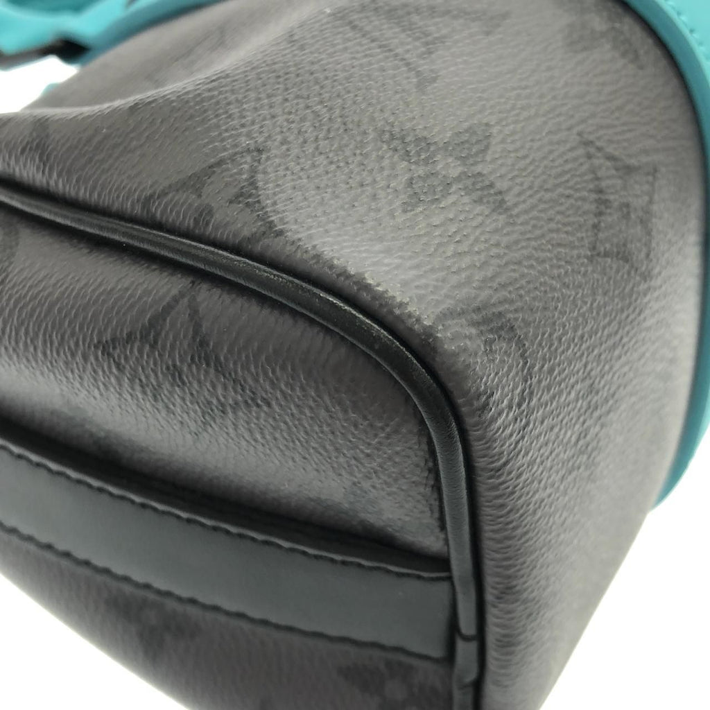 Louis Vuitton Monogram Eclipse Reverse Keepall Bandouliere Boston — view 3