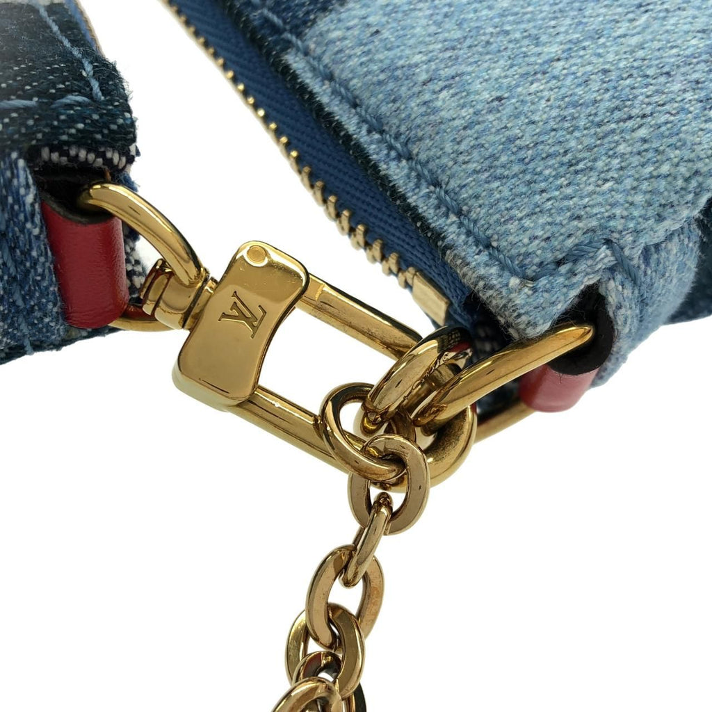 Louis Vuitton Denim Monogram Multi Pochette Shoulder — view 5