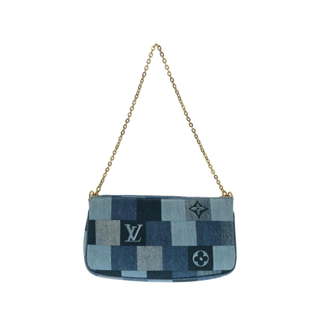 Louis Vuitton Denim Monogram Multi Pochette Shoulder — view 2