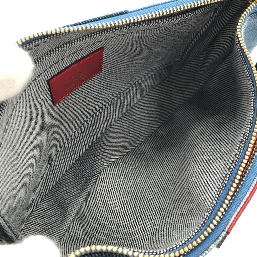 Louis Vuitton Denim Monogram Multi Pochette Shoulder — view 7