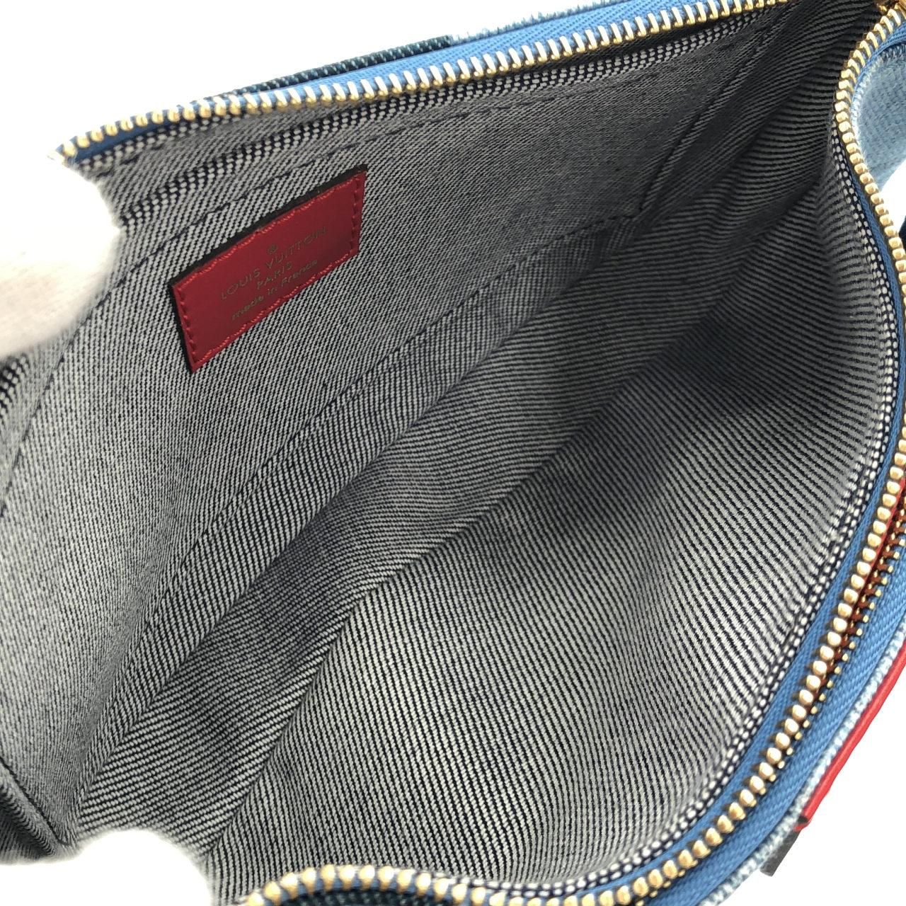 Louis Vuitton Denim Monogram Multi Pochette Shoulder — view 7