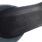 Hermes Elda Sandals Black — view 6