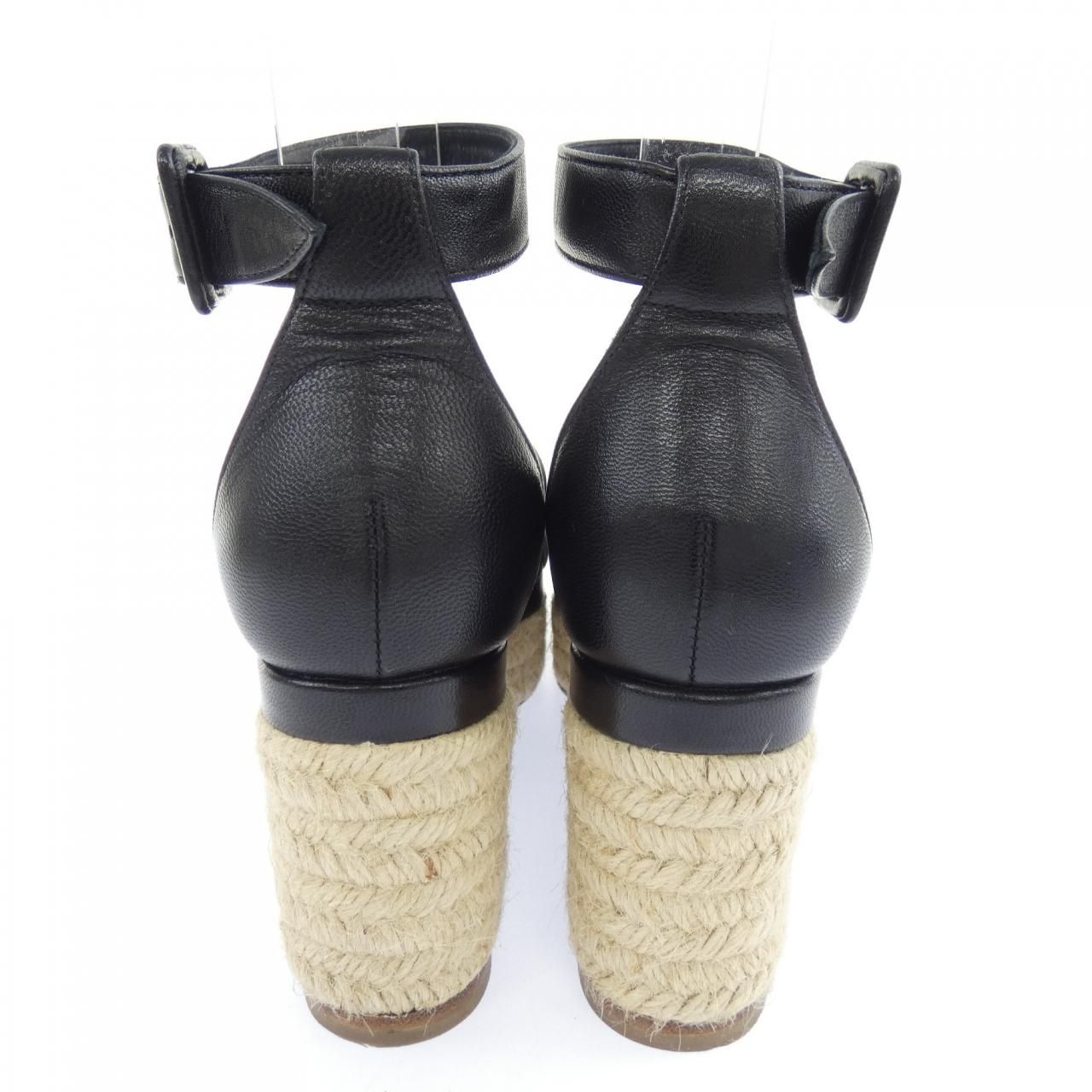 Hermes Elda Sandals Black — view 5