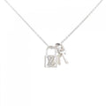 Louis Vuitton Pendentif Lockit Necklace