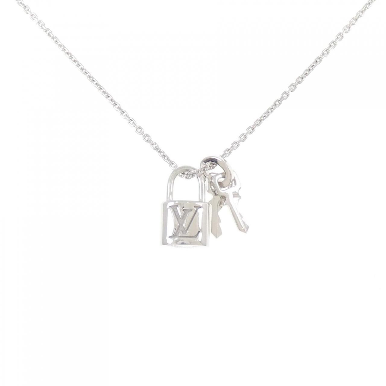 Louis Vuitton Pendentif Lockit Necklace