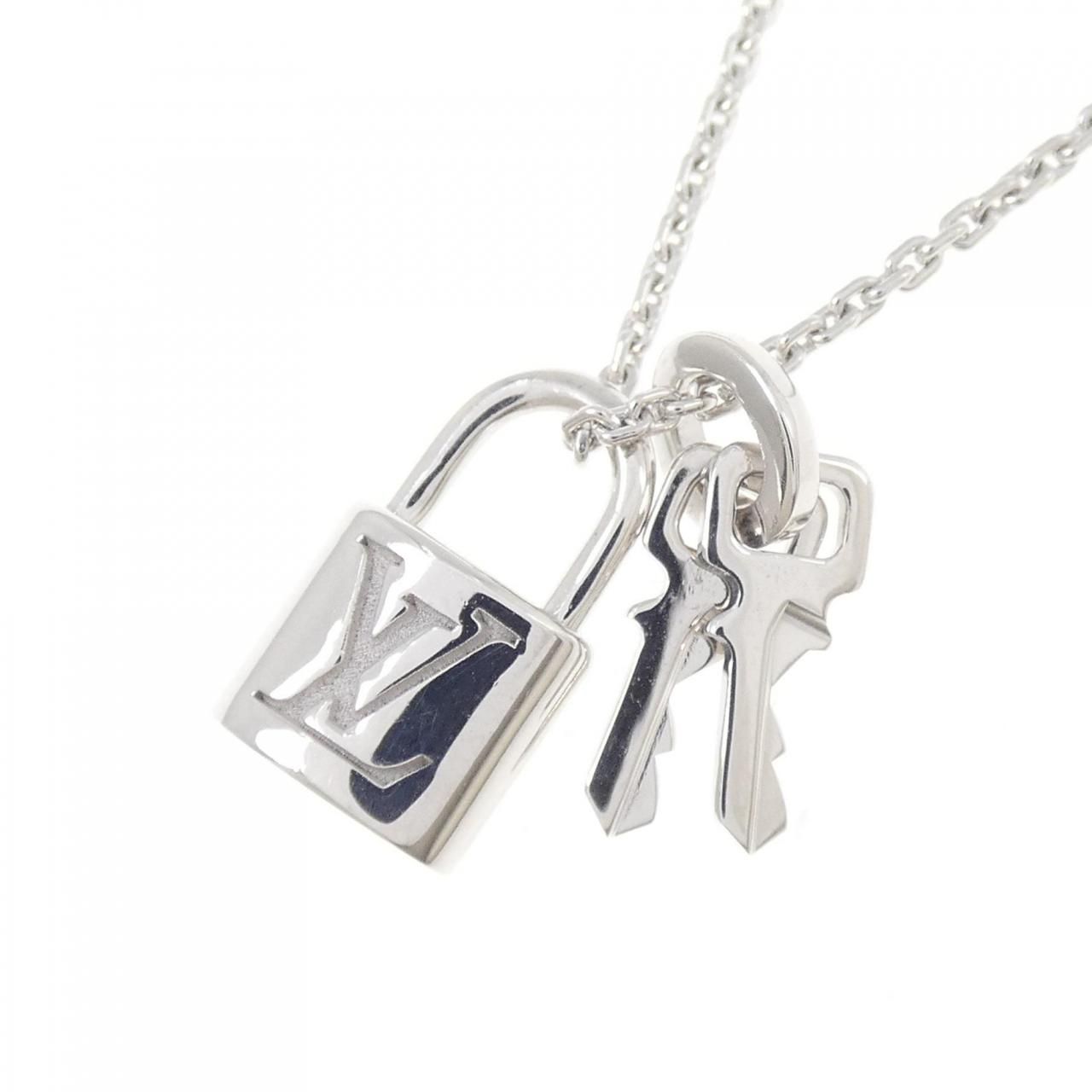 Louis Vuitton Pendentif Lockit Necklace — view 3