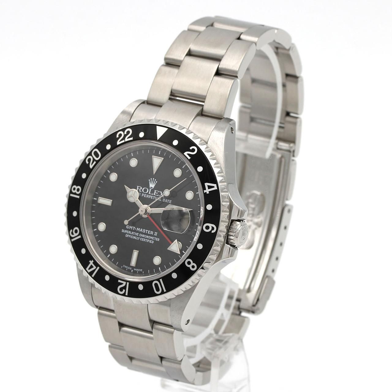 Rolex GMT Master II SS Automatic Winding a Number Watch — view 2