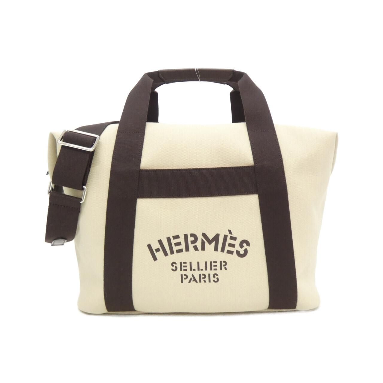 Hermes Gloom Bag Handbag Beige