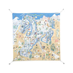 Hermes Academia Hippica Carre Scarf