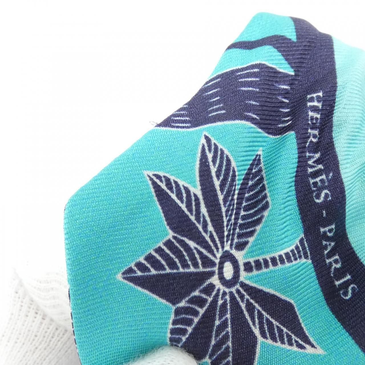 Hermes Twilly Scarf Blue — view 4