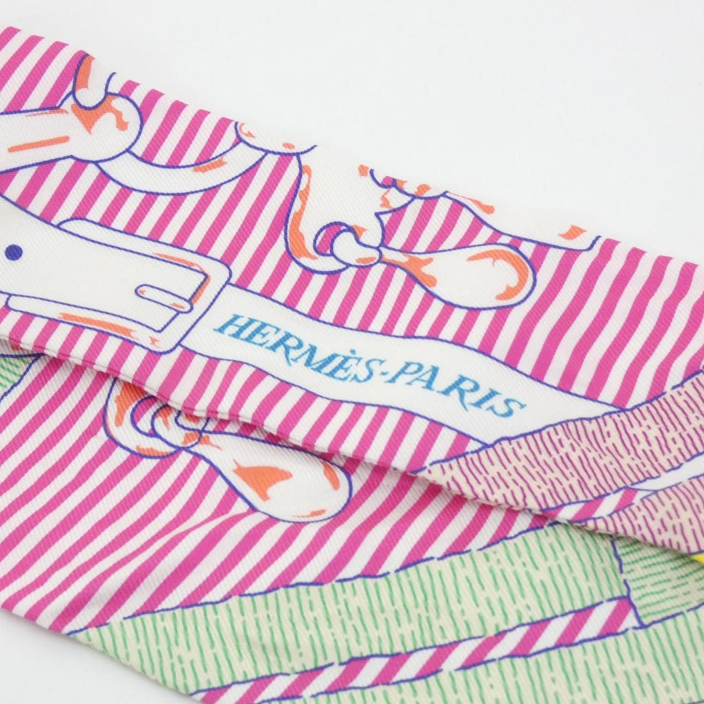 Hermes Mors a Jouets Chemise Twilly Scarf — view 3