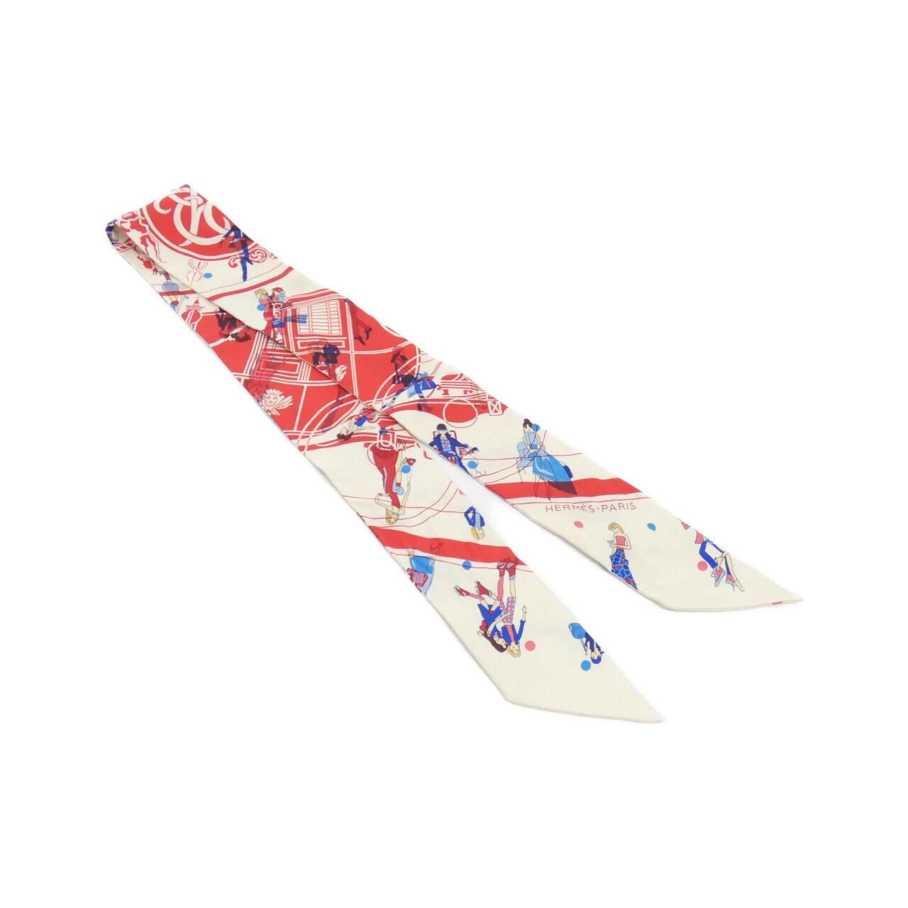 Hermes Ex Libris les Parisienne Twill Scarf