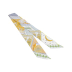 Hermes Objets de Curiosite Twilly Scarf