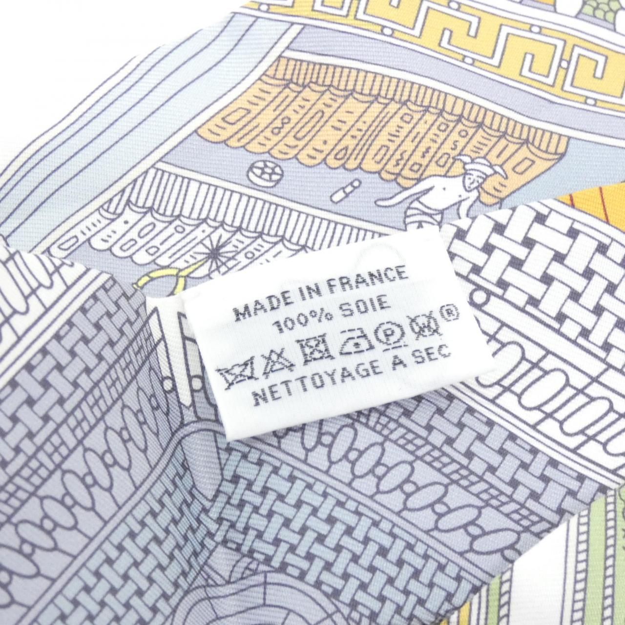 Hermes Objets de Curiosite Twilly Scarf — view 3