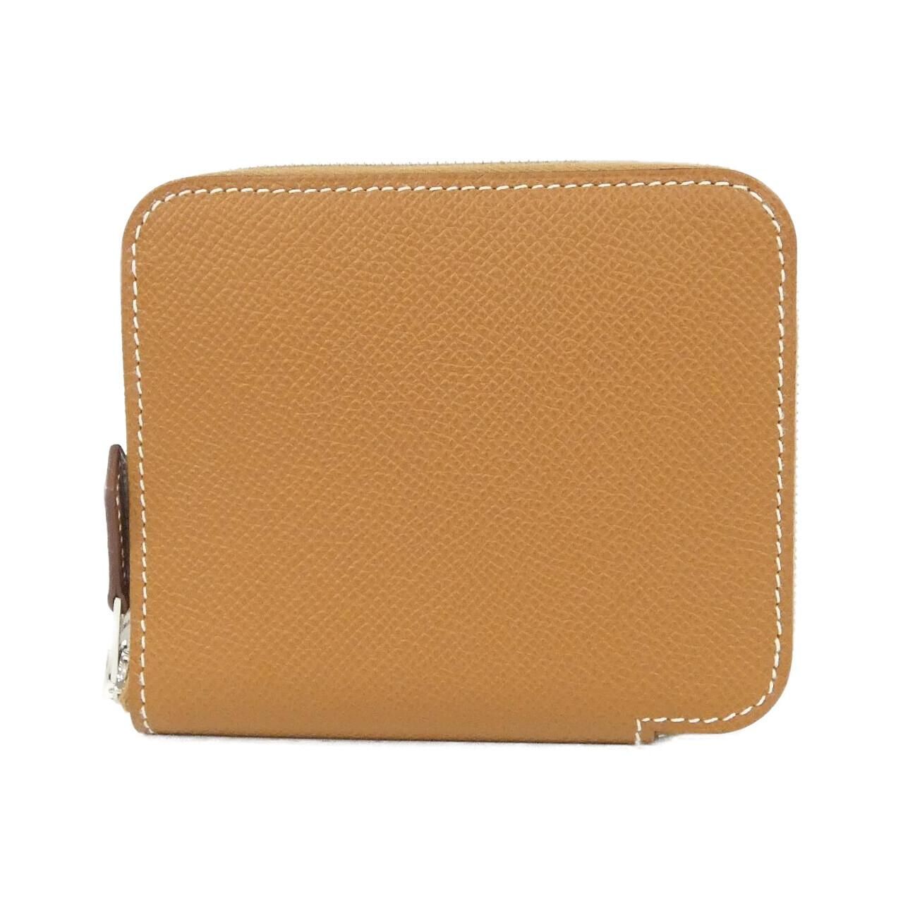 Hermes Ex Libris Silk in Compact Wallet