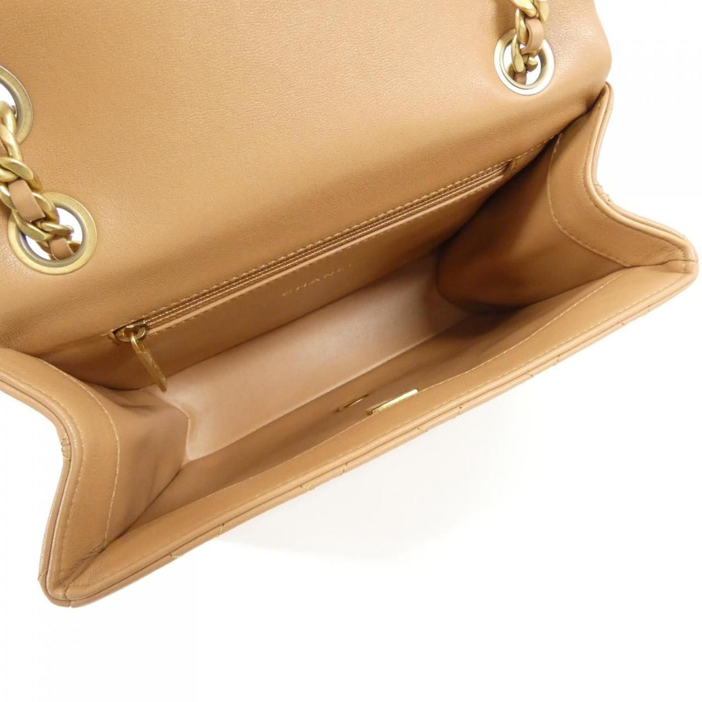 Chanel Shoulder Bag Beige — view 9