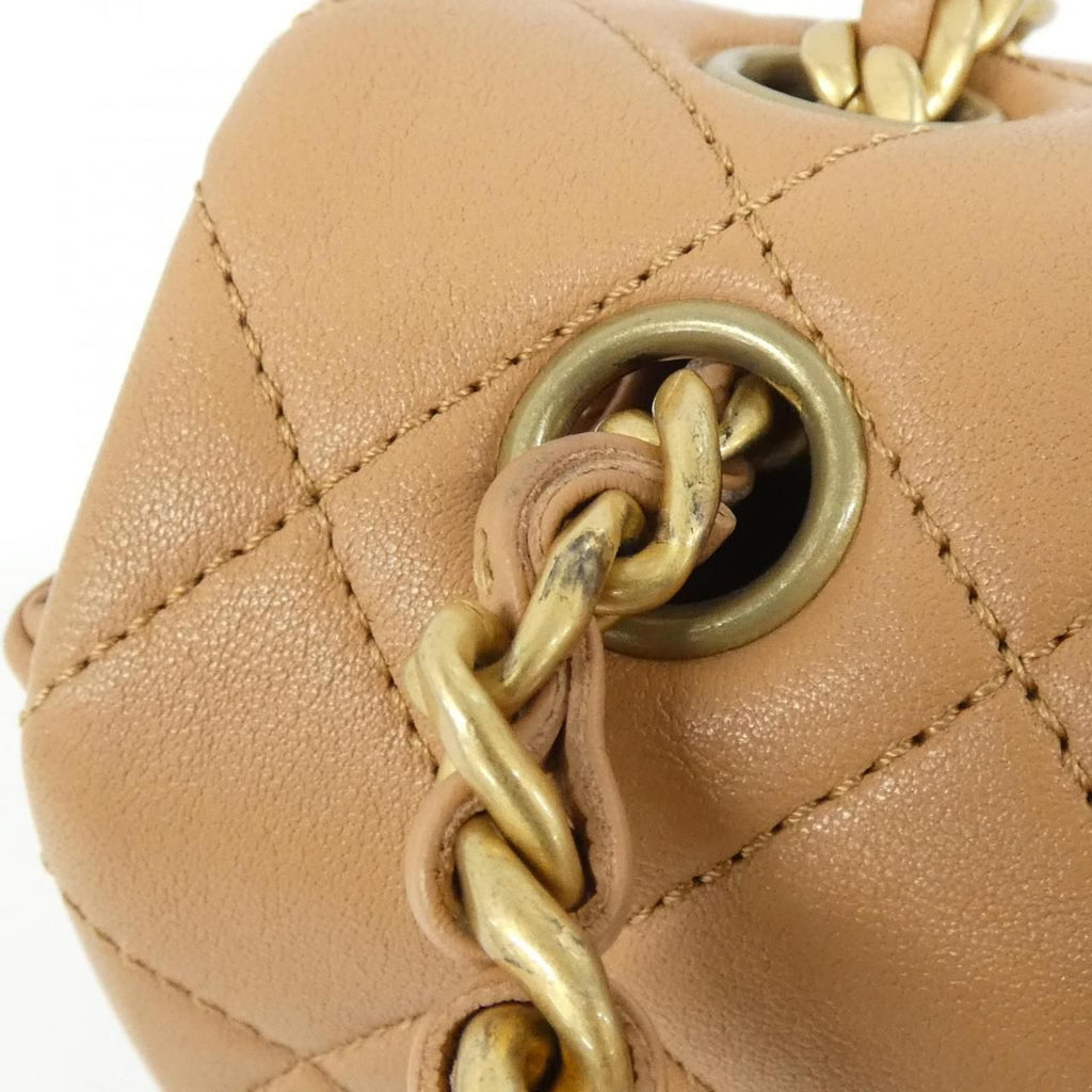 Chanel Shoulder Bag Beige — view 7
