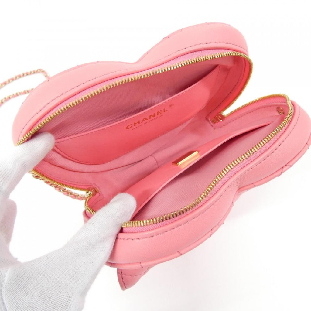 Chanel Shoulder Bag Pink — view 9