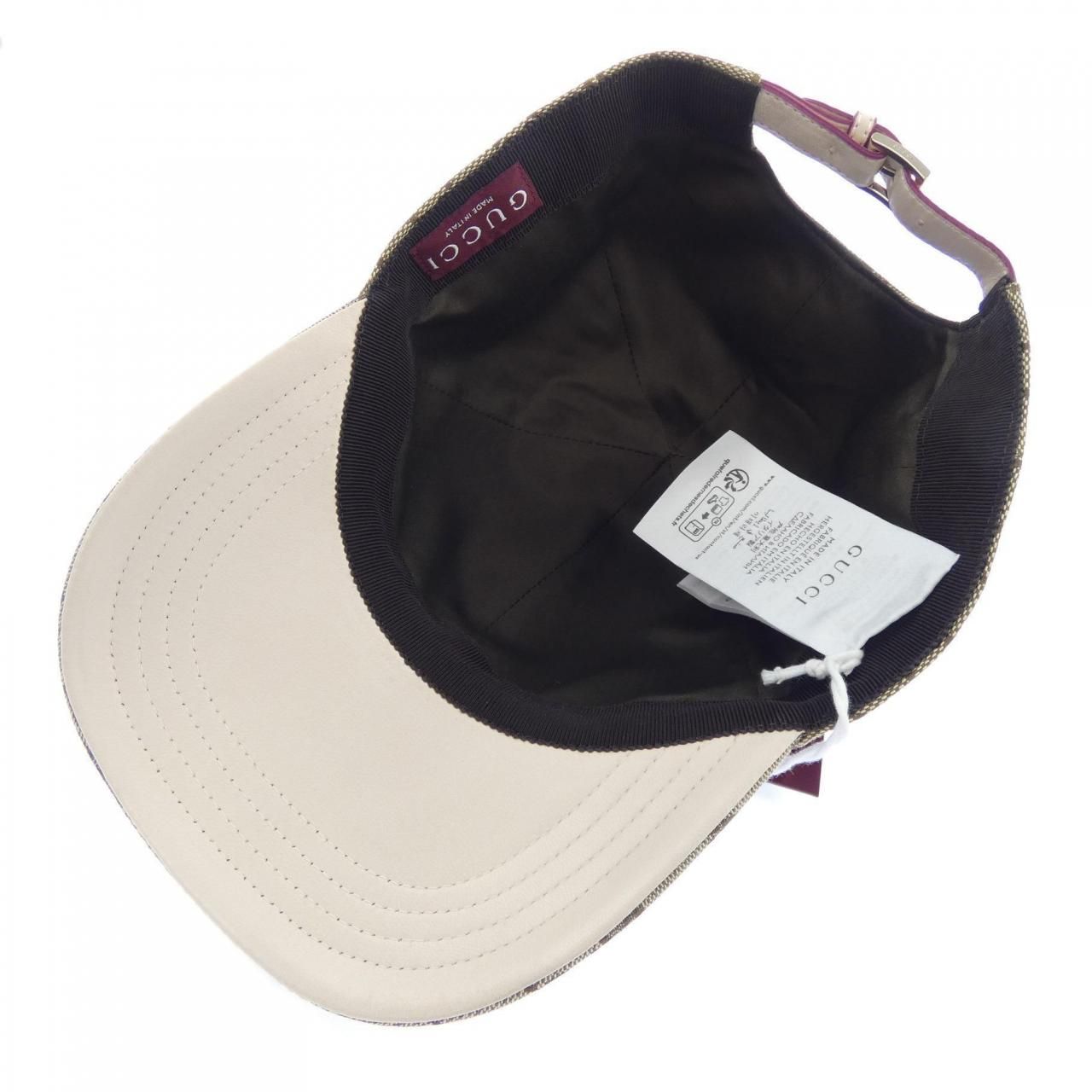 Gucci Cap Hat Brown — view 6