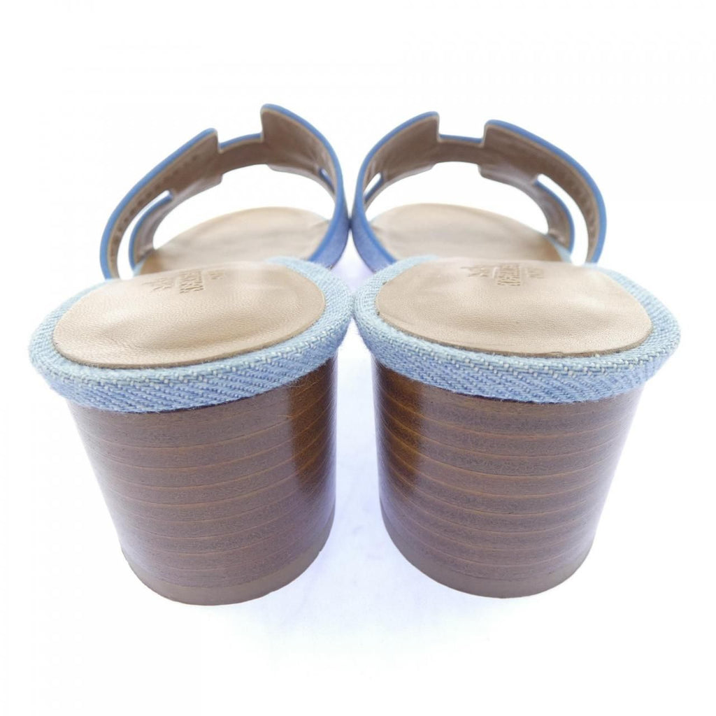 Hermes Oasis Sandals Blue — view 5