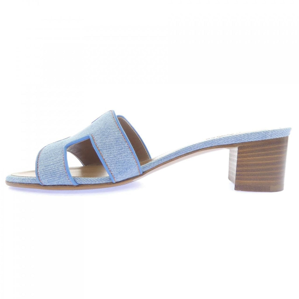 Hermes Oasis Sandals Blue — view 2