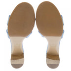 Hermes Oasis Sandals Blue — view 4