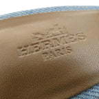 Hermes Oasis Sandals Blue — view 6
