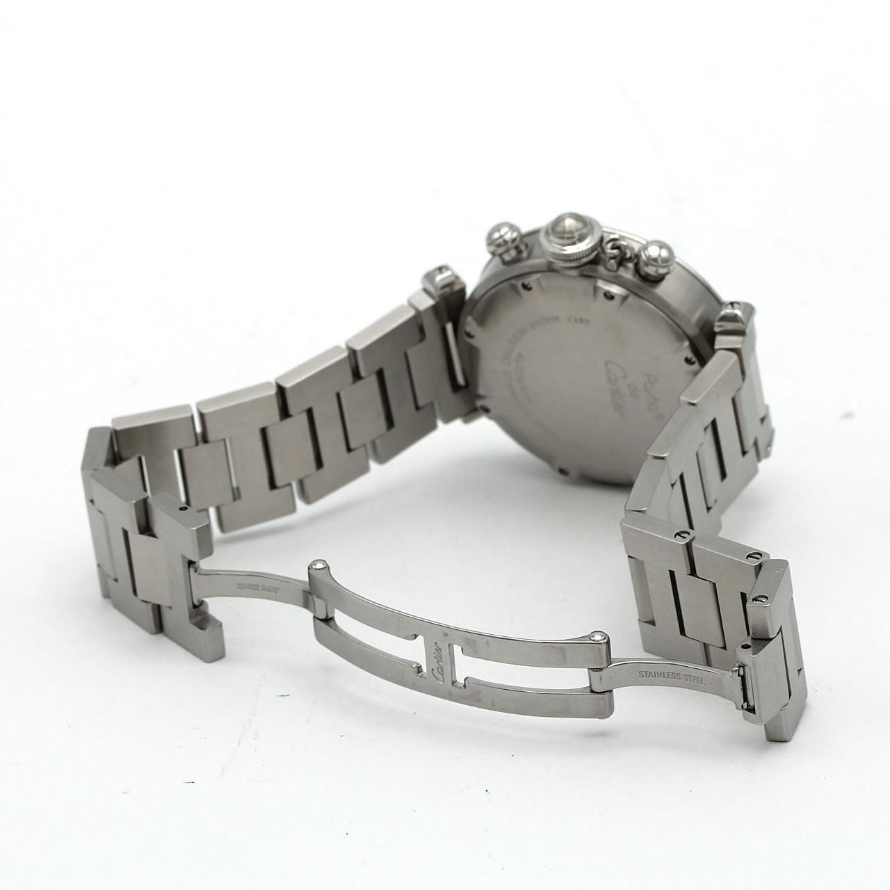 Cartier Pasha C Chronograph SS Automatic Winding Watch — view 7