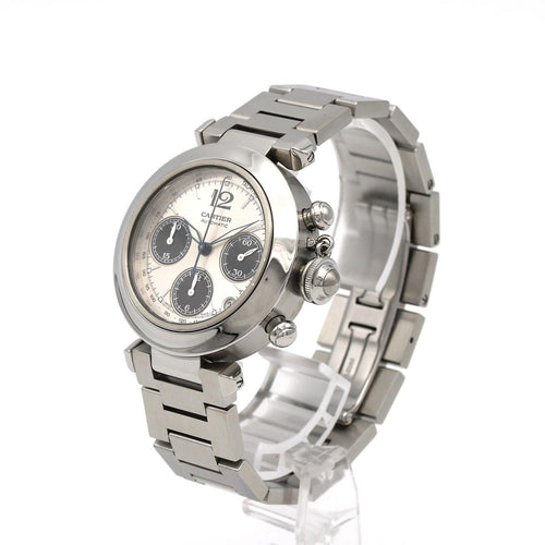 Cartier Pasha C Chronograph SS Automatic Winding Watch — view 2