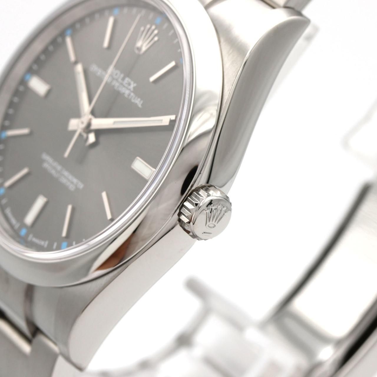 Rolex Oyster Perpetual SS Automatic Winding Watch — view 4