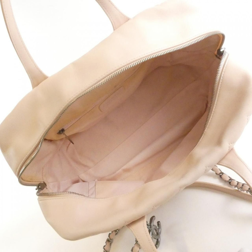 Chanel Bag Handbag Pink — view 9